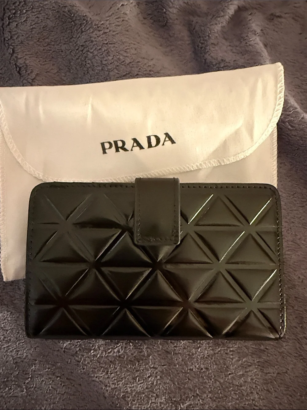 Prada Patent Leather Wallet